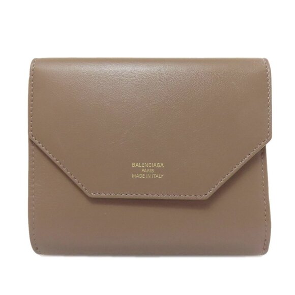 BALENCIAGA Brown Leather Wallet - Picture 1 of 11